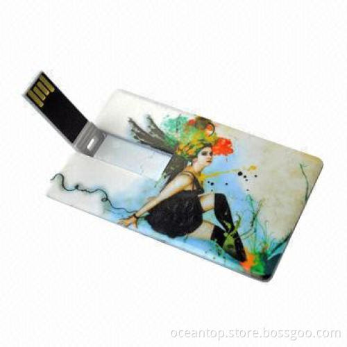 Slim Credit Card USB Flash Drive